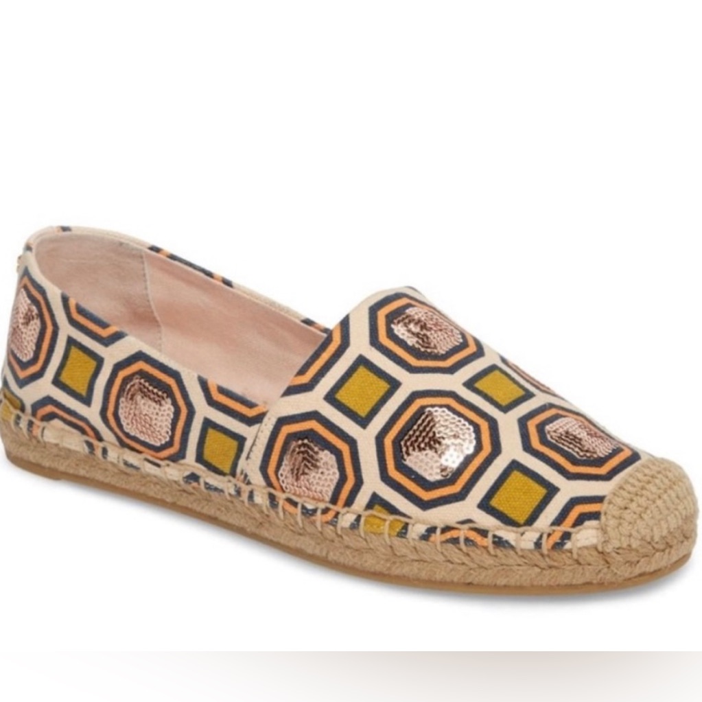 Geometric Patterned Espadrilles